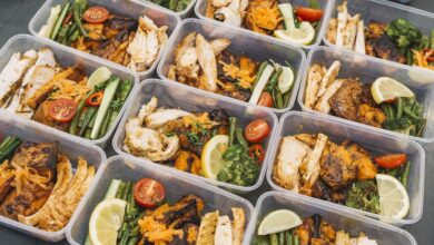 برنامه غذایی برای افزایش وزن و حجم