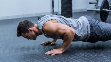 بازوهای بزرگ با وزن بدن