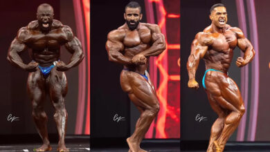 نتایج زنده مسترالمپیا 2023