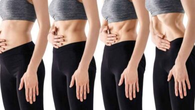 آمورش حرکت وکیوم شکم