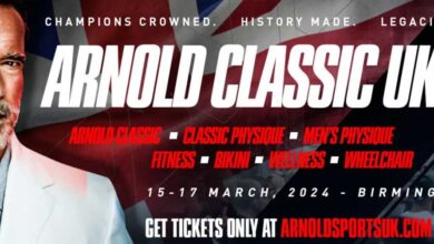 زمان برگزاری آرنولد کلاسیک انگلیس