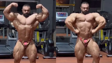 آپدیت بدنی بهروز تابانی + واکنش رسانه ها و بدنسازهای مشهور