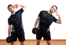 پهلو دمبل، آموزش نحوه اجرای حرکت