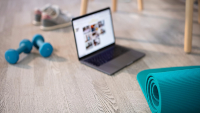 ورزش برای رسیدن به تناسب اندام به صورت آنلاین