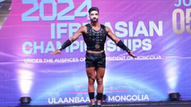 قهرمانی ذاکری در مسابقات فیتنس کشوری