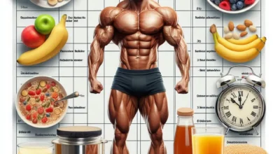 برنامه غذایی بدنسازی برای مبتدیان راهنمای کامل تغذیه عضلهساز